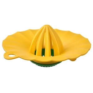 Lemon squeezer, bright yellow/bright green, 15 cm